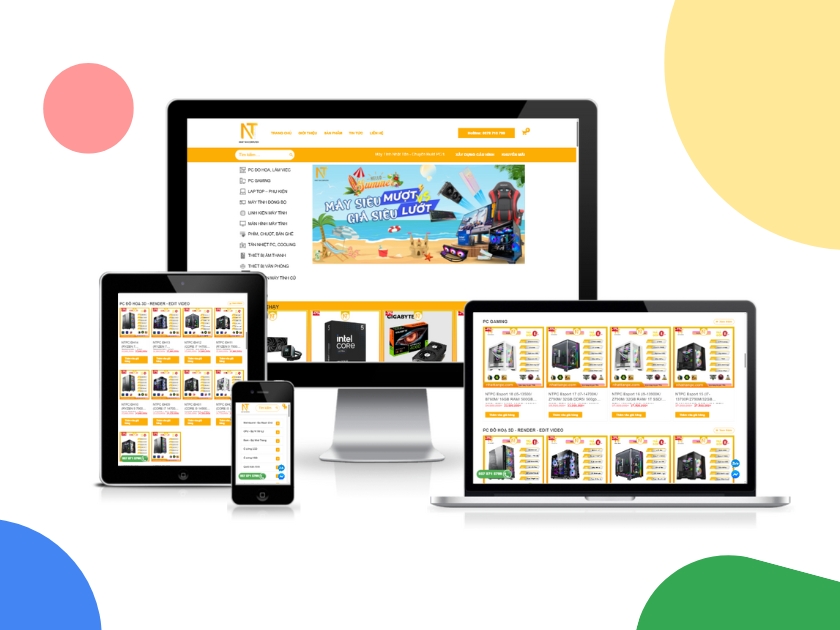 thiết kế web bán hàng giá rẻ